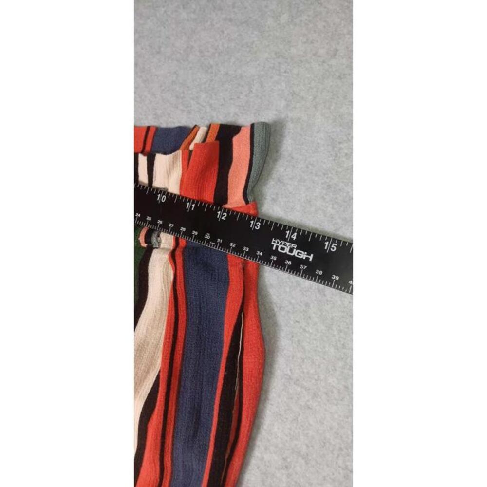 Karlie Wide Leg Pants Size Small Multicolor Stripes Flare Boho Hippie Bohemian - Picture 8 of 11